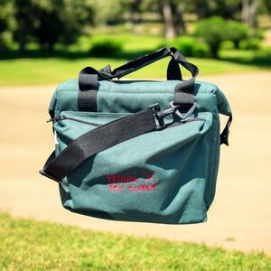 Softshell Products Insulated Cooler Lunch Bag Green Hines Golf Classic 13 x 12"
